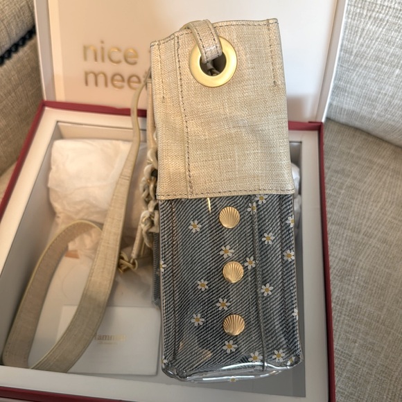 Hammitt *RARE* Davis Undercover Daisy Crossbody handbag with two Straps - Picture 8 of 16